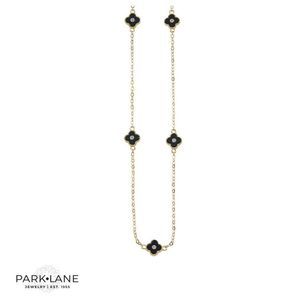 Park Lane Dreamy Necklace, Black Clover Design NWT!!! MSRP $140